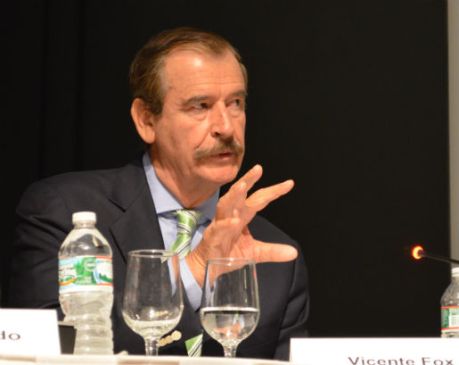 Former President of Mexico Vicente Fox at the Inter-American Development Bank 6.17.13