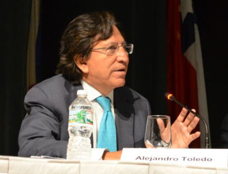 Former President of Peru Alejandro Toledo at the Inter-American Development Bank 6.17.13