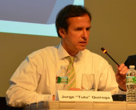 Former President of Bolivia Jorge “Tuto” Quiroga at the Inter-American Development Bank 6.17.13