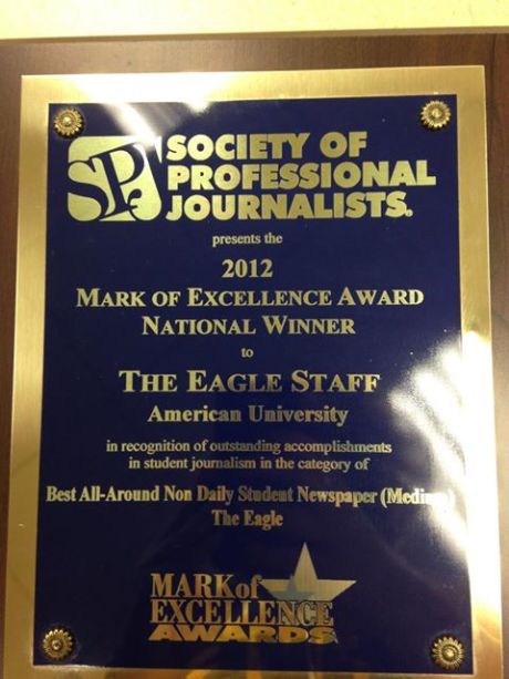 The Eagle, nationally recognized